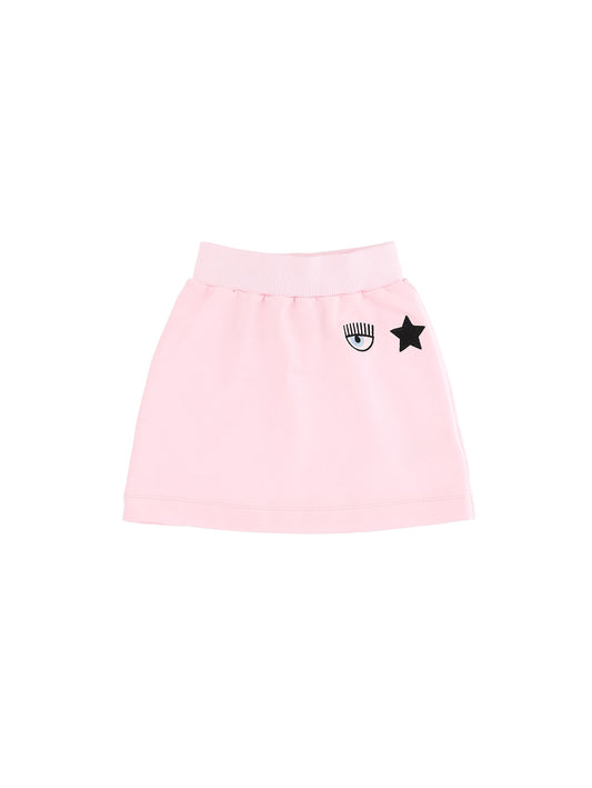 Minigonna in felpa Chiara Ferragni Kids
