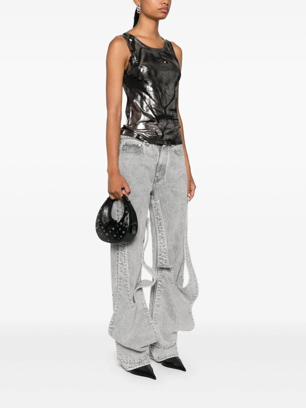 Borsa hobo borchie Liu Jo